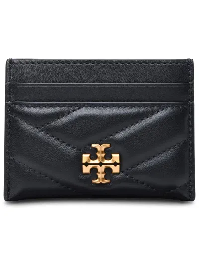 Tory Burch Kira Black Leather Card Holder