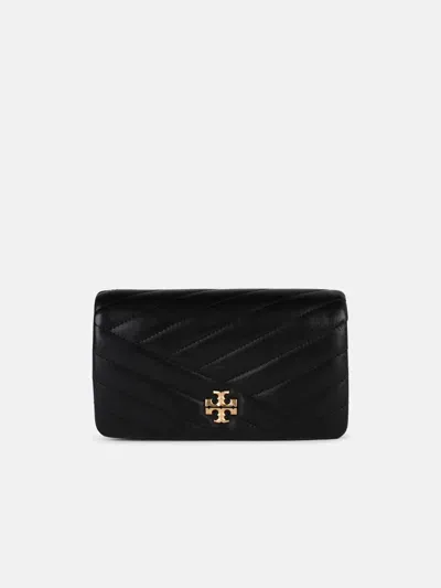 Tory Burch 'kira' Black Leather Wallet