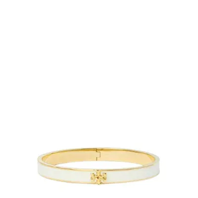 Tory Burch Kira Enamel 7mm Bracelet In Gold New