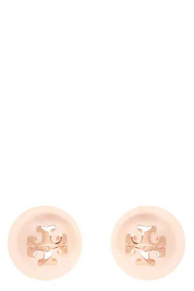 Tory Burch Kira Pearl Earrings In Gold