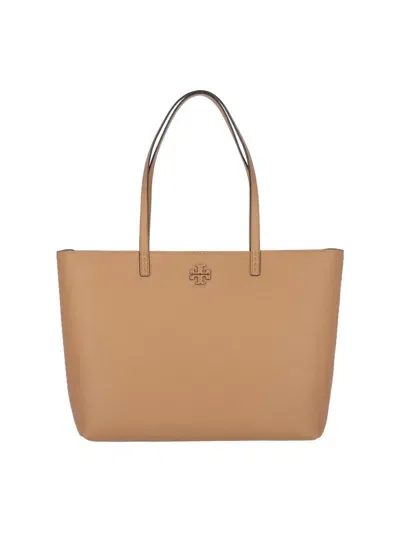 Tory Burch Mcgraw Tote Bag In Tiramisu