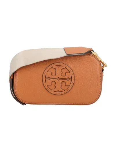 Tory Burch Miller Mini Crossbody Bag In Classic Chestnut