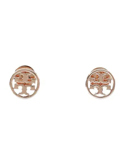 Tory Burch Miller Stud Earring In Pink