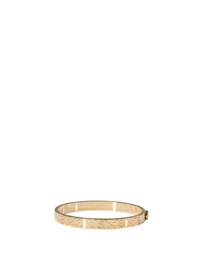 Tory Burch "t Monogram" Hinge Bracelet In Gold