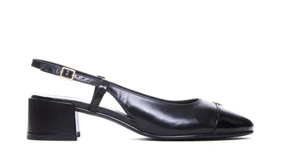 Tory Burch With Heel In Negro