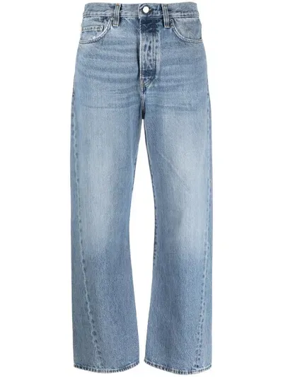 Toteme Pre Organic Cotton Denim Jeans In Blue