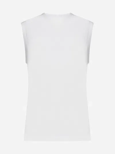 Totême Cotton Top In Off White