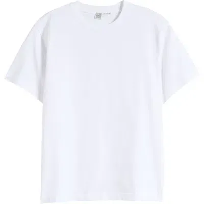 Totême Organic Cotton T-shirt In White