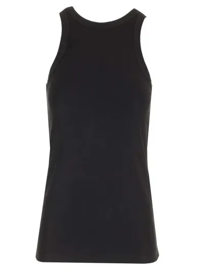 Totême Fluid Jersey Tank In Black