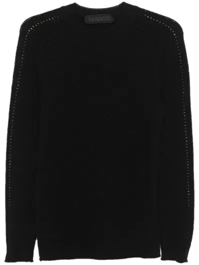 Transit Crew-neck Sweater In Black