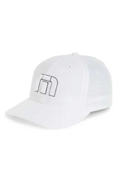 Travismathew B-bahamas Baseball Cap In Whitednu