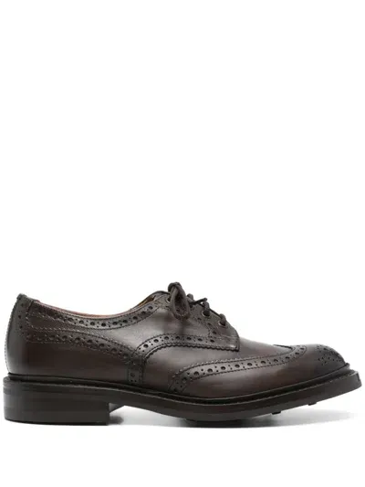 Tricker's Leather Brogues In Brown