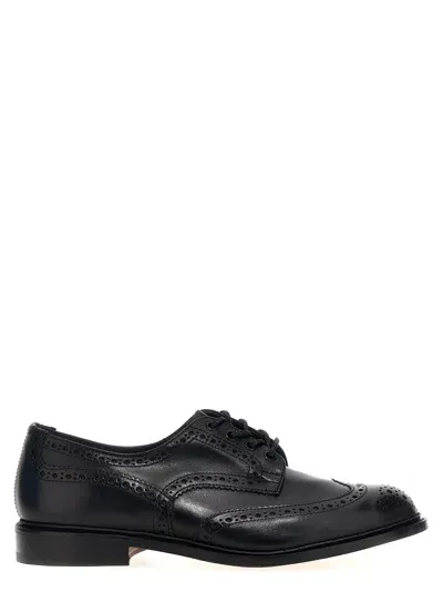 Tricker's Bourton Lace Up Shoes In Black