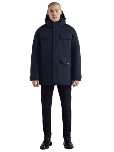 Triple F.a.t. Goose Down Parka In Navy