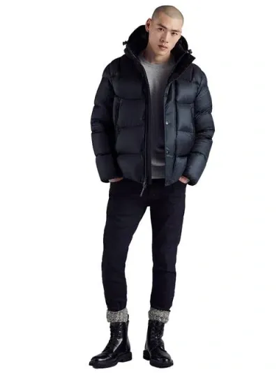 Triple F.a.t. Goose Puffer Down Jacket In Navy