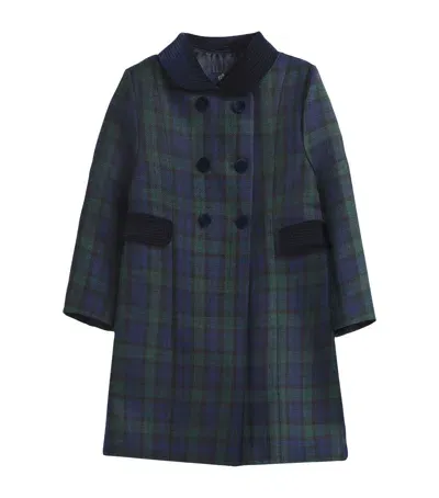 Trotters Kids' Classic Coat In Navy