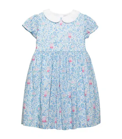 Trotters Kids' X Peppa Pig Meadow Dress In Blue