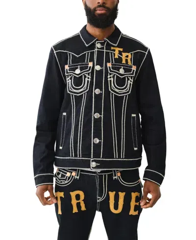 True Religion Jimmy Denim Jacket In 2s Body Rinse