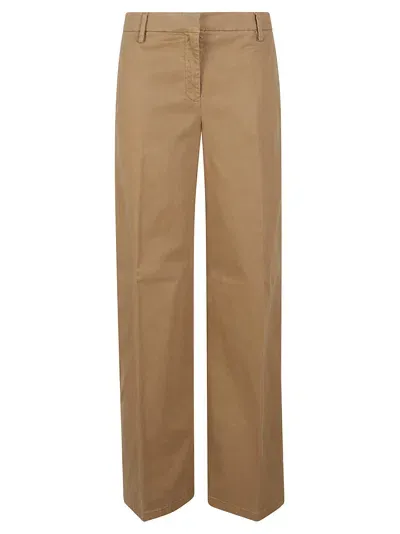 True Royal Trousers Beige In Brown