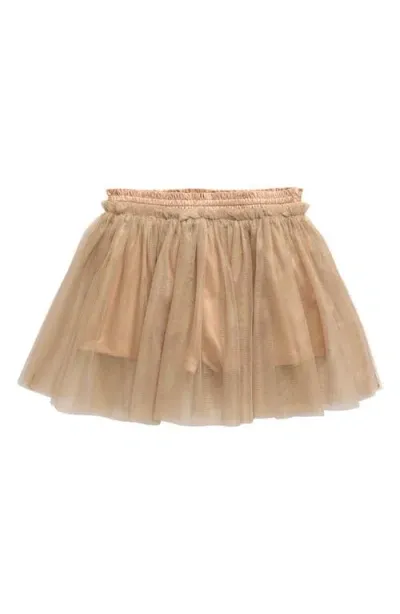 Truly Me Kids' Tutu Shorts In Gold