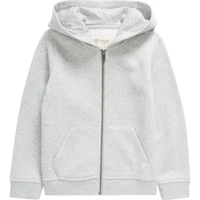 Tucker + Tate Kids' Cotton Blend Zip-up Hoodie In Grey Soft Heather