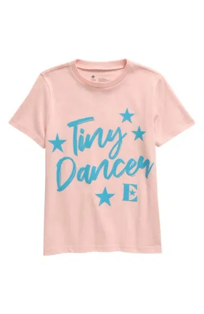 Tucker + Tate Kids' Kiss Graphic T-shirt In Pink English Tiny Dancer