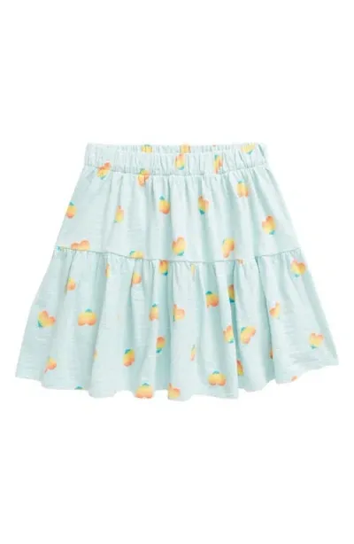 Tucker + Tate Kids' Play Skort In Teal Eggshell Heart Toss