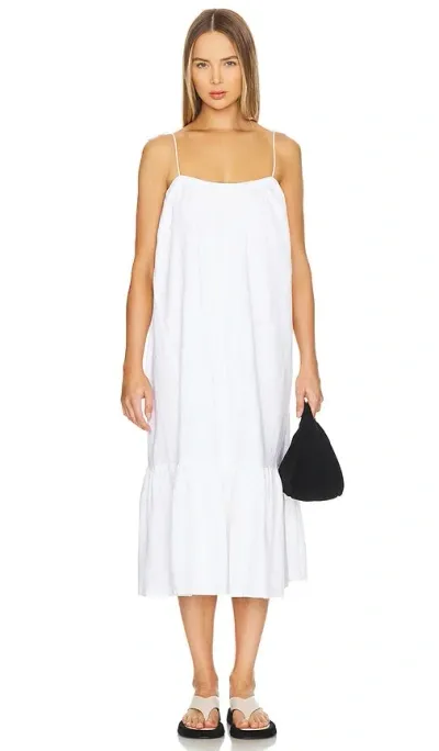 Tularosa Ashley Midi Dress In White