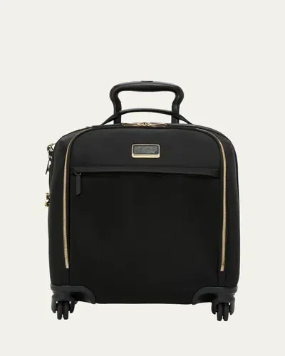 Tumi Leger Compact Carry-on In Black/gold