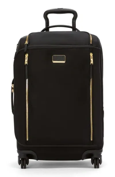 Tumi Voyageur Léger 22-inch International Wheeled Carry-on In Black/gold