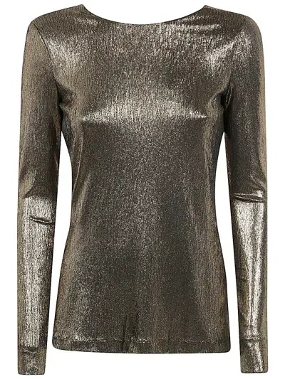 Twinset Blouse In Metallic