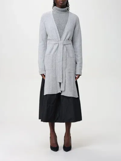 Twinset Cardigan  Woman Color Grey In 灰色