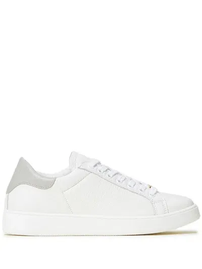 Twinset Logo-plaque Sneakers In White