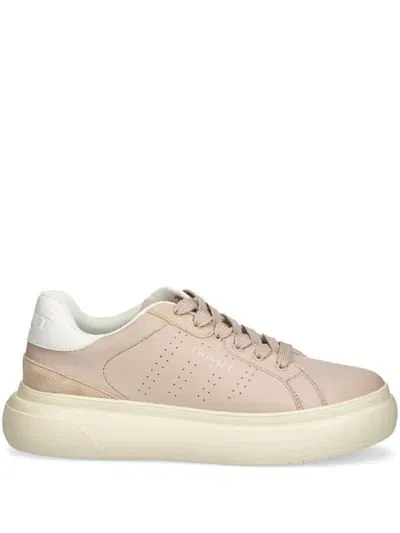 Twinset Logo Sneakers In Pink