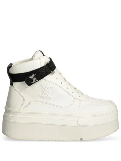 Twinset Logo Sneakers In White