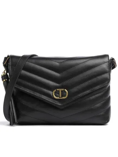 Twinset Shoulder . Bags In Black