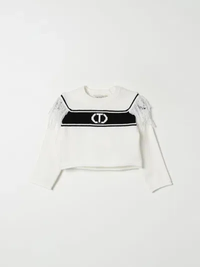 Twinset Sweater  Kids Color White In Weiss