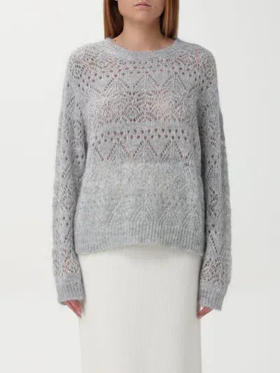 Twinset Sweater  Woman Color Grey In 灰色