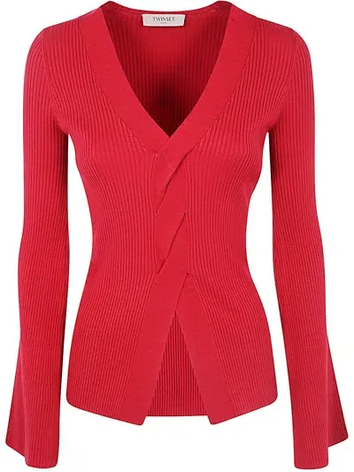 Twinset Sweater In Red