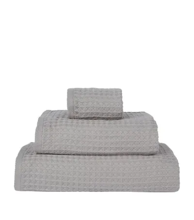 Uchino Air Waffle Hand Towel In Gray