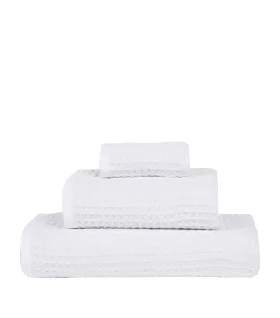 Uchino Air Waffle Hand Towel In White