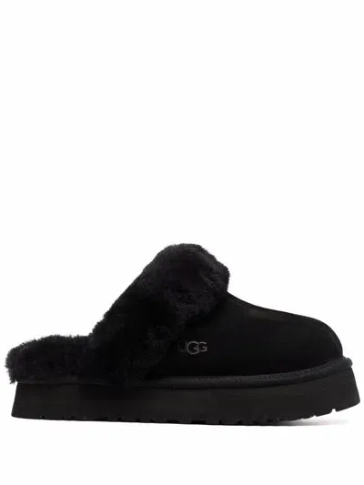 Ugg Australia Disquette Slippers In Black