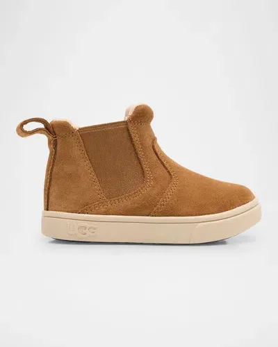 Ugg Kids' Boy's Hamden Ii Suede Boots, Baby/toddler In Chestnut