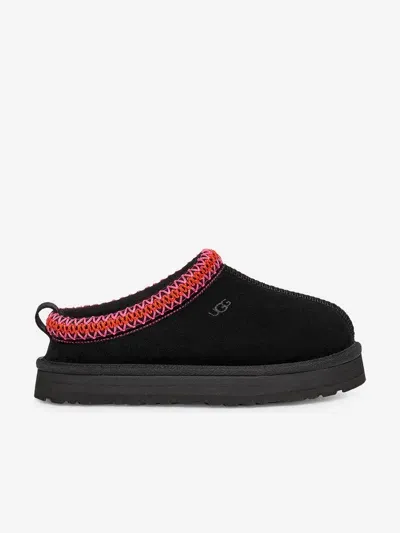 Ugg Kids Tazz Slippers In Black