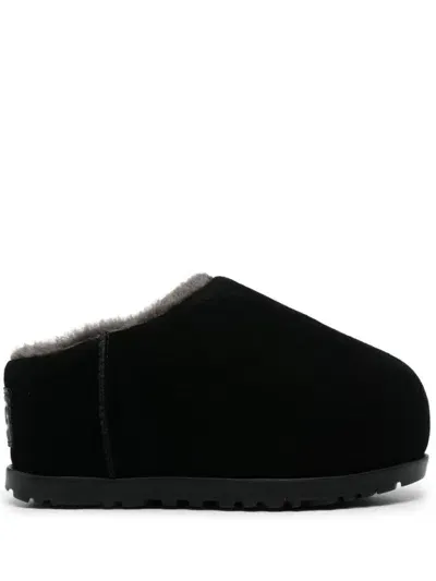 Ugg Suede Mules In Black