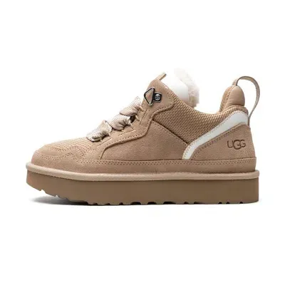 Pre-owned Ugg Wmns Lowmel Sand - 1144032-san Sneaker Gefüttert In Beige