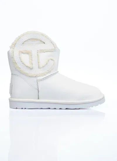 Ugg X Telfar Logo Mini Crinkle In White