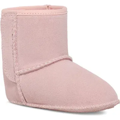 Ugg(r) Classic Bootie & Lovey Blanket Set In Seashell Pink