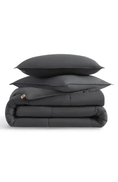 Ugg(r) Devon Comforter & Sham Set In Charcoal