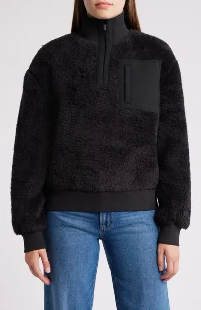 Ugg(r) Janeann Half Zip Pullover In Black